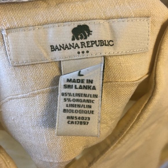 Banana Republic Linen Shirt - Picture 3 of 3